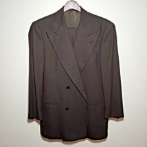 Saks Fifth  Giorgio Armani  Pinstripe Suit Jacket and Pants - £279.42 GBP