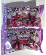 Palmer Cookies And Cream Hearts Creamy Candy W Cookie Bits-2ea 4.5oz Bag... - $317.61 MXN