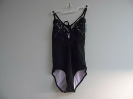 Adore Me Women&#39;s Bathing Suite Swimwear One Piece 07833 Black Purple Medium - $17.09