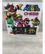 USAopoly Super Mario Chess Collectors Edition Board Game Complete - $19.79