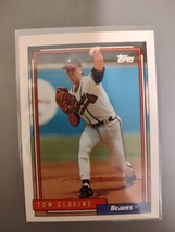 1992 Topps  #305 Tom Glavine Atlanta Braves HOF - £1.79 GBP