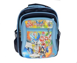 Armor Hero- Robots Cartoon Character School Bag/ Backpack (Blue/ Navy Blue) Kids - £45.29 GBP