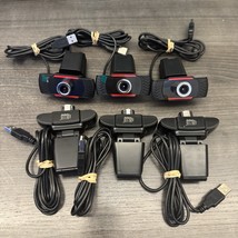 Lot of 6 Adesso CyberTrack H3 720p HD USB Webcam with Built-In Microphone - $45.99