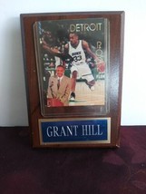 Vintage Grant Hill Basketball Player Plaque NBA - £12.68 GBP