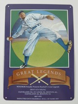 Cy Young Great Legends 1991 Cleveland Spiders Naps 10x14 Metal Sign Windsor - £13.60 GBP