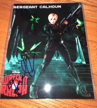 JANE LYNCH Auto SERGEANT CALHOUN RALPH BREAKS THE INTERNET 8x10 Photo DI... - £77.57 GBP