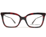 Dolce &amp; Gabbana Eyeglasses Frames DG3261 2889 Black Red Tortoise 51-17-145 - $111.98