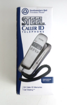 Southwestern Bell Steel Phone Corded Telephone Caller ID FM2552RT - £15.29 GBP