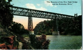 Bridges Postcard New High Bridge over the Kentucky River Vintage Posted - £7.10 GBP