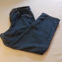 Gloria Vanderbilt High Rise Denim Women's Blue Jeans Size 18 Short image 2