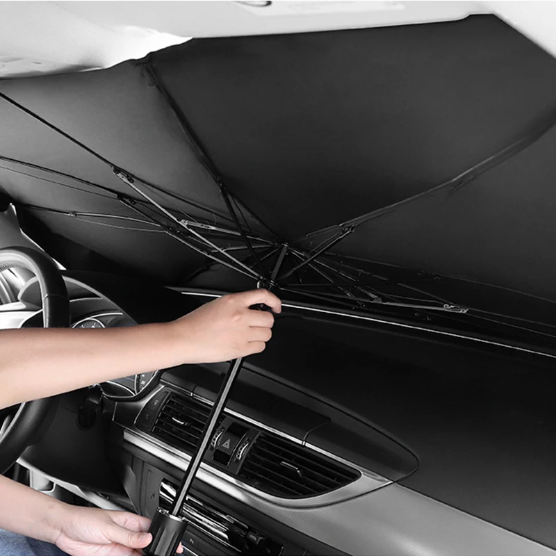 Brella shades for windshield sun shade cover uv protection heat insulation car interior thumb200