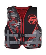 Full Throttle Youth Rapid-Dry Life Jacket - Red/Black - £43.54 GBP