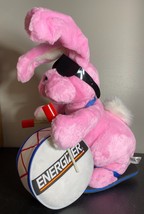 Energizer Bunny Stuffed Plush Rabbit Flip Flops Drum 23&quot; Near Mint NM 1989 - £38.75 GBP