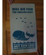 Beat Cleveland Large Fish Poster Silk Screen Signed Numbered English Ree... - $183.43