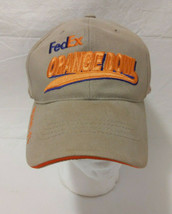 Fed Ex Orange Bowl Tan Cap Adjustable + 10 Sweatbands - £10.90 GBP