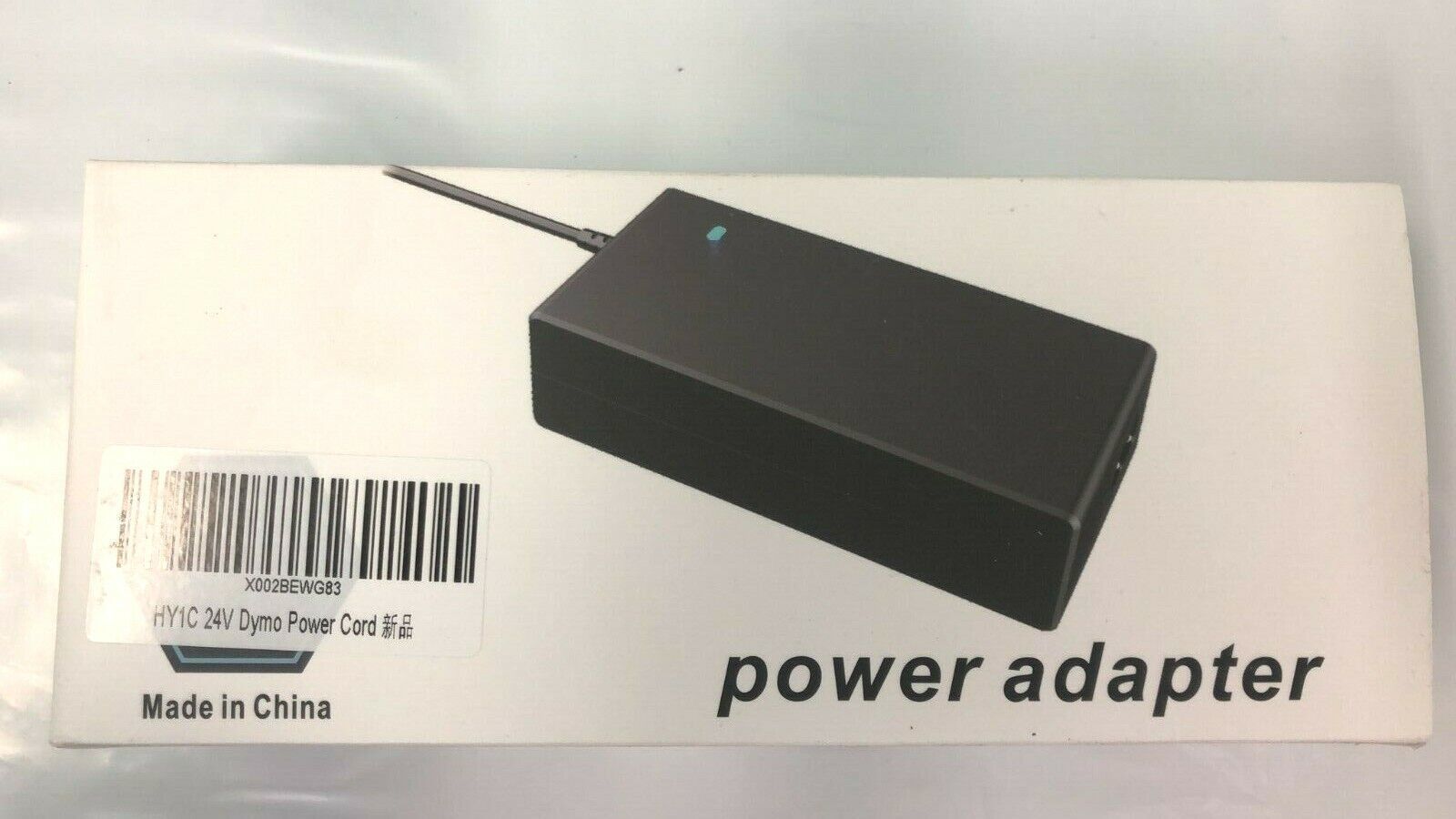 POWER ADAPTER HY1C 24V DYMO POWER CORD - $14.84