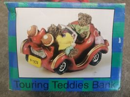 bear piggy bank touring teddies Vintage - £6.39 GBP