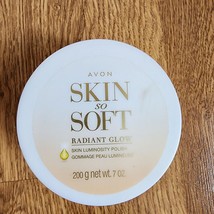 Avon Skin So Soft Radiant Glow Skin Luminosity Body Polish New/Sealed 7oz 200g - $9.49