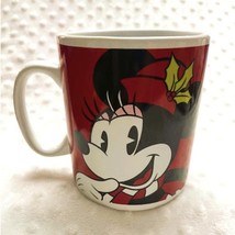 Vintage Disney Minnie Mouse Holiday 28oz Jumbo Ceramic Mug-VERY GOOD - £10.72 GBP