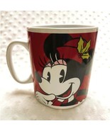 Vintage Disney Minnie Mouse Holiday 28oz Jumbo Ceramic Mug-VERY GOOD - $13.86