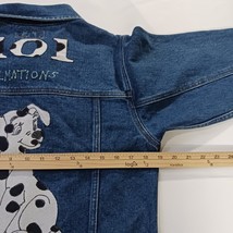 Cherokee RN#17730 Women’s Blue Cotton Button Up Cotton Jacket Pockets Size XL image 5