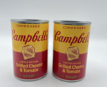 2 Campbell&#39;s Grilled Cheese &amp; Tomato Soup Limited Edition 12/07/2024 Bsh - $17.75