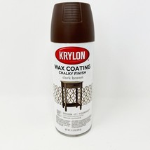 Krylon DARK BROWN Wax Coating CHALKY FINISH Spray Paint 11.5 Oz.  NEW - $29.65