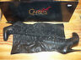 Carlos Santana New Womens Kino Black Boots 7.5 M Shoes - £116.54 GBP