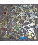 2 Lb. Lot of Misc House &amp; Auto Cut Keys for Arts &amp; Crafts Projects Hobby... - $18.04