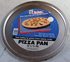 Vintage 12 inch G and S  E-Z Baker pizza pan unused Made in the USA - £15.76 GBP
