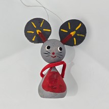 Vintage Handcrafted Holline Denmark Swedish Mouse Doll Scandinavian Orna... - $16.82