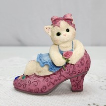 Nib Calico Kittens It&#39;s Not Easy To Fill Your Shoes Kitty Cat Figurine Retired - £13.14 GBP