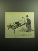 1958 Cartoon by William O&#39;Brian - What do you mean, Who won?  - £14.44 GBP