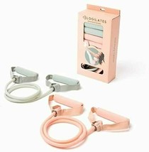 Blogilates Resistance Bands NEW Soft Pink &amp; Green Fitness Bands Sealed Box NEW ! - £17.08 GBP