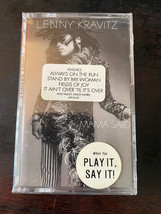 Sealed PROMO Lenny Kravitz Mama Said Cassette Tape w/ Hype Stickers - £56.03 GBP