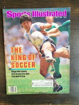 Sports Illustrated July 7, 1986 Diego Maradona Argentina World Cup Champ... - $19.79