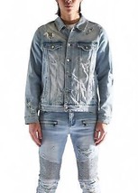 Embellish men&#39;s cronen denim jacket in Light Wash - size S - $118.80