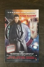 2007 Blade Runner The Final Cut Harrison Ford DVD Full Page Original Ad - $6.64