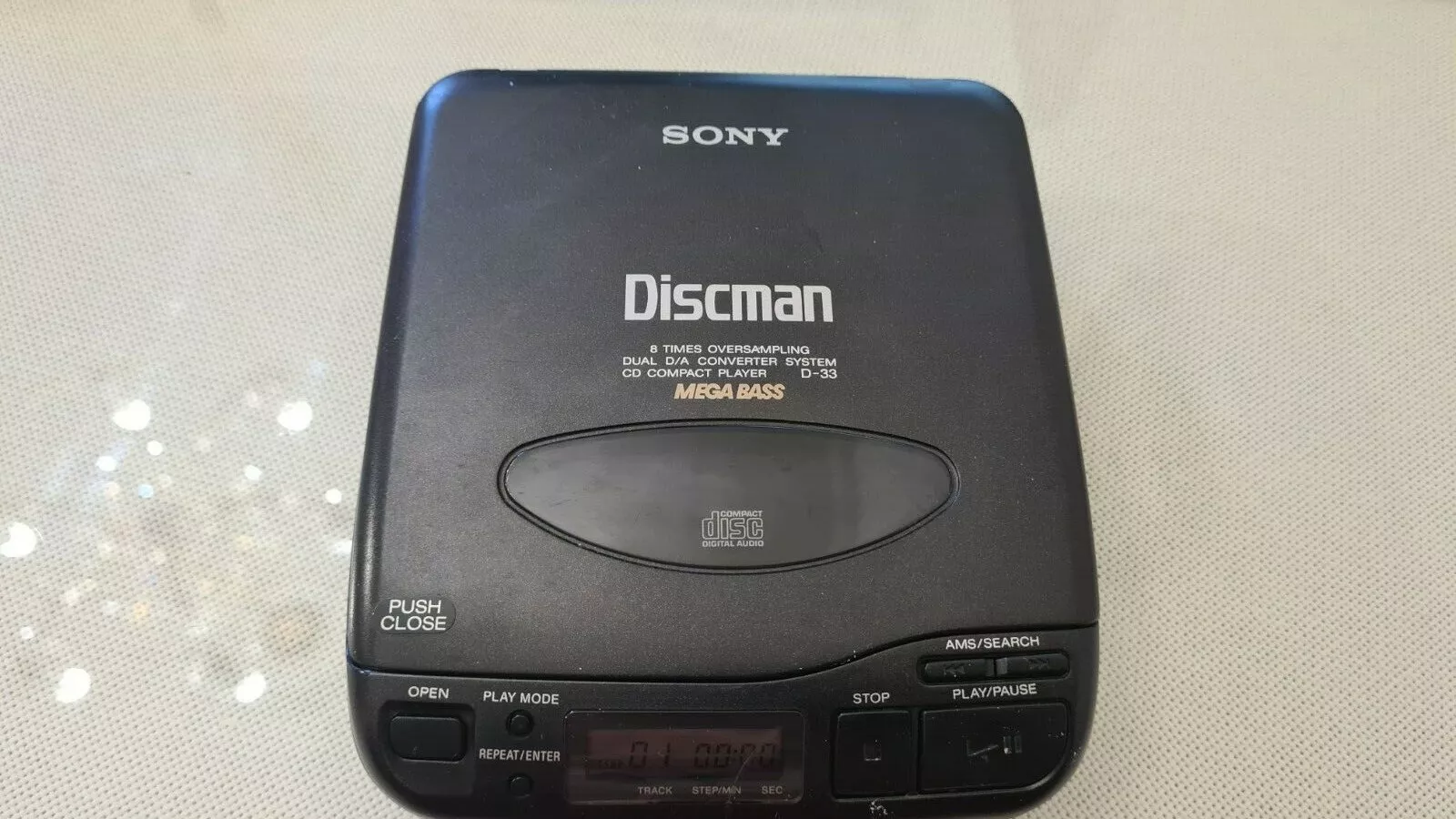 Sony DISCMAN D-33AN Mega Bass walkman - $89.99