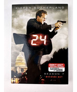 24 - Complete Season 7 Set 6 DVD Discs Keifer Sutherland 2009 NEW Factor... - £15.85 GBP