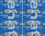 Renata 379 SR521SW Batteries - 1.55V Silver Oxide 379 Watch Battery (20 ... - $18.05