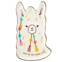 Hallmark - Llama Ceramic Trinket Tray - $11.29