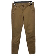 J Crew Brown Tan Stretch Cotton Riding Style Pants Size 00 - $25.73 CAD