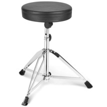 VEVOR Drum Throne, 19.3 to 23 in / 490-585 mm Height Adjustable, Padded ... - $60.79