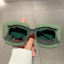 Gafas de sol cuadradas con forma de nube para mujer, lentes de gran tamaño - £20.53 GBP