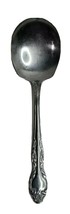 Serving Spoon 1 Count 8.25 inch YK Stainless Japan Scroll Floral Handle - £6.99 GBP