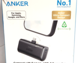 Anker - Nano Power Bank with Built-in Foldable USB-C Connector - Black O... - £15.50 GBP
