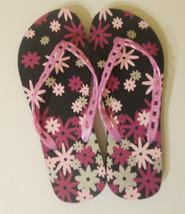 Women Flip Flops Shoes Printed Zori Floral Pink - £6.30 GBP