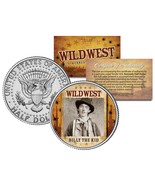 BILLY THE KID * Wild West Series * JFK Kennedy Half Dollar U.S. Coin - $17.88 CAD