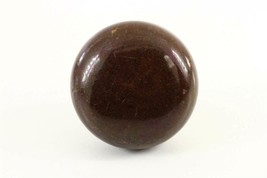 Vintage Architectural Salvage Brown Composite Doorknob Square End - $16.92